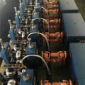 high frequency erw pipe tube rolling line
